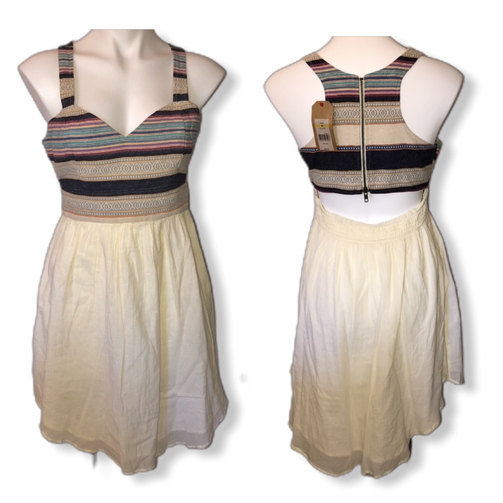 Red Camel Split T-Back Dress NWT-Sz M